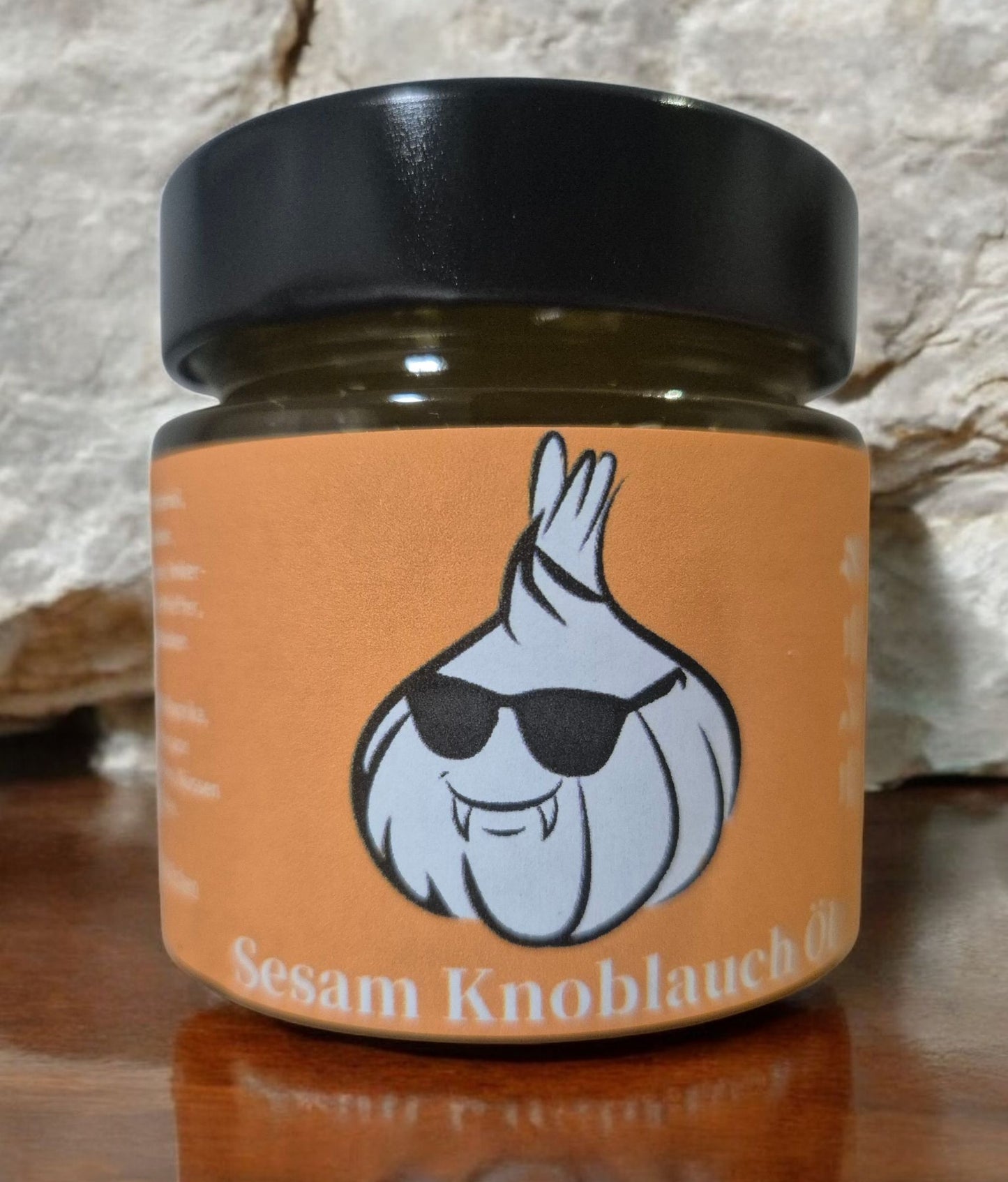 Sesam Knoblauch Öl
