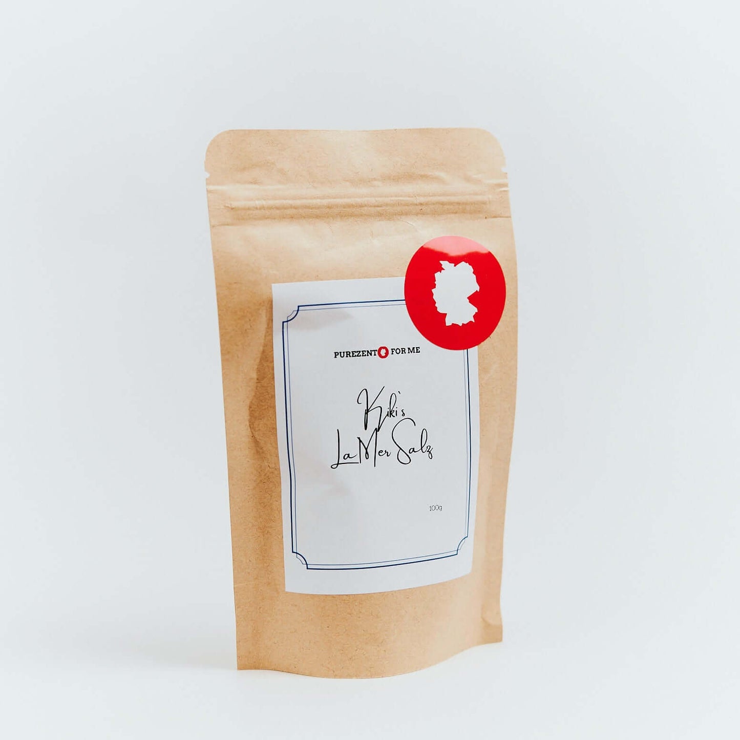 Kiki La Mer Salt Product packaging purezento for me website www.purezentoforme.com