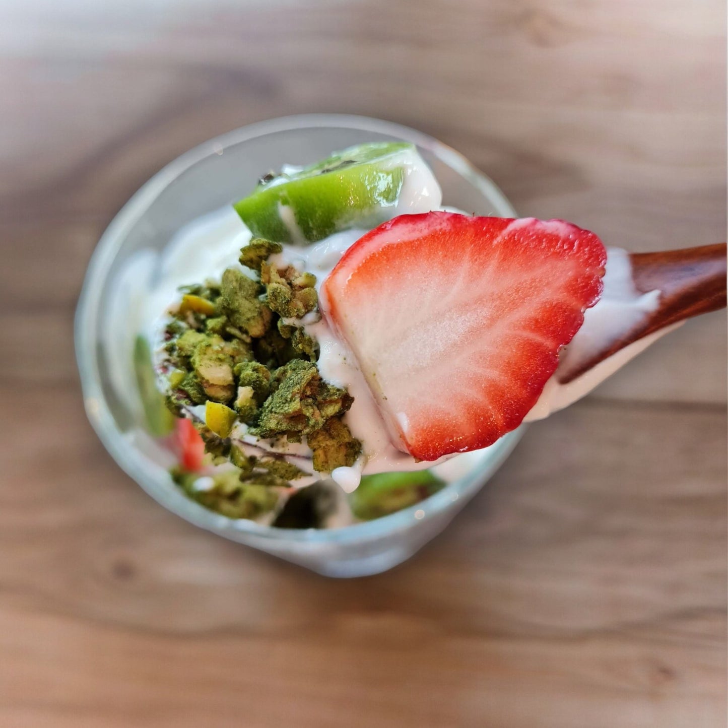 Colorful Muesli Matcha
