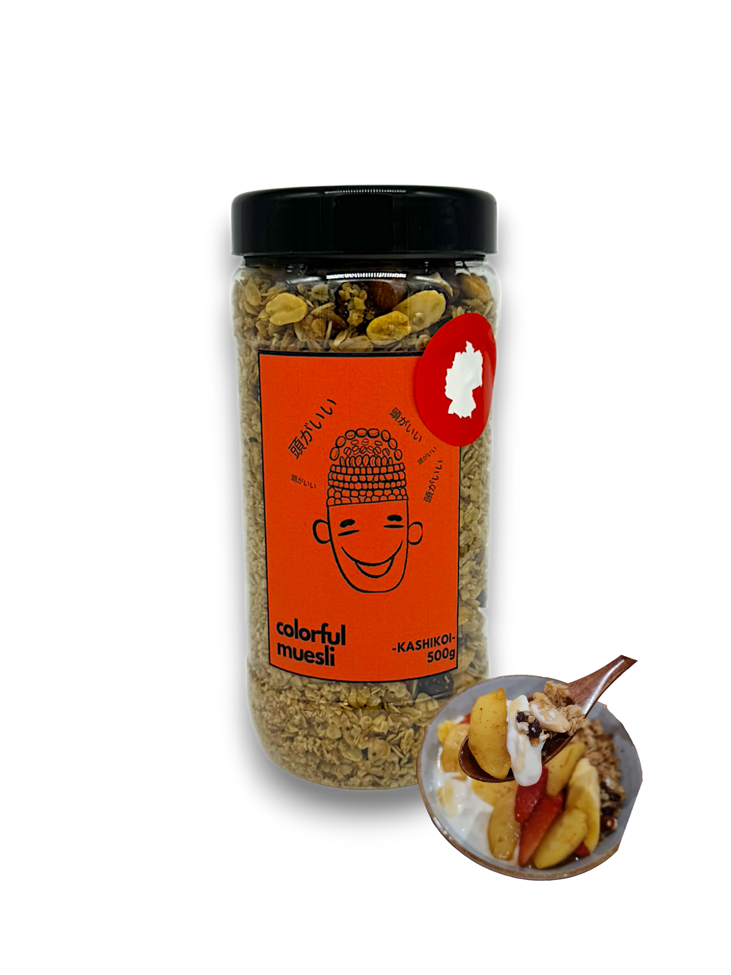 Colorful Müsli Kashikoi