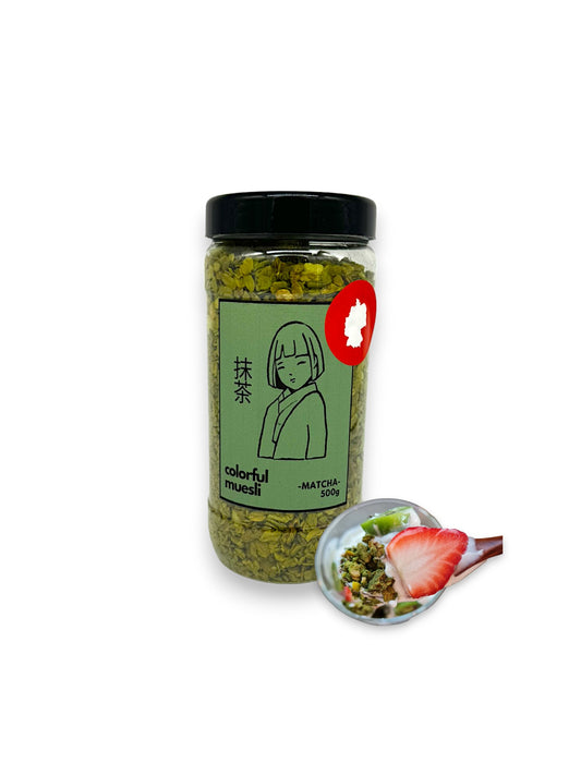 Colorful Muesli Matcha