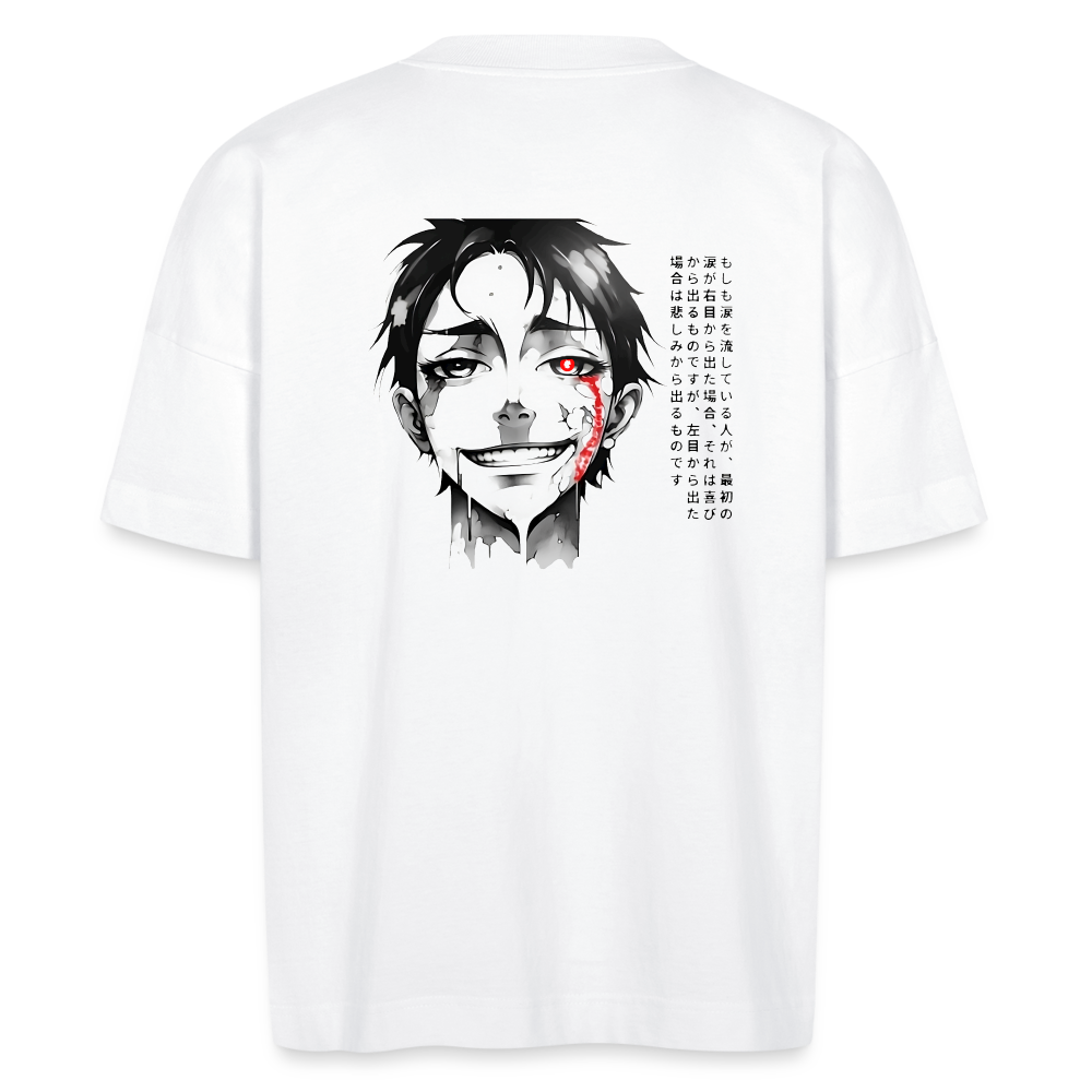 Manga Junge - Stanley/Stella Unisex Oversize Bio-T-Shirt BLASTER - white