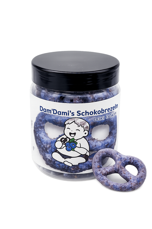 Dam Dami`s Chocolate Pretzels Doki Doki Blueberry