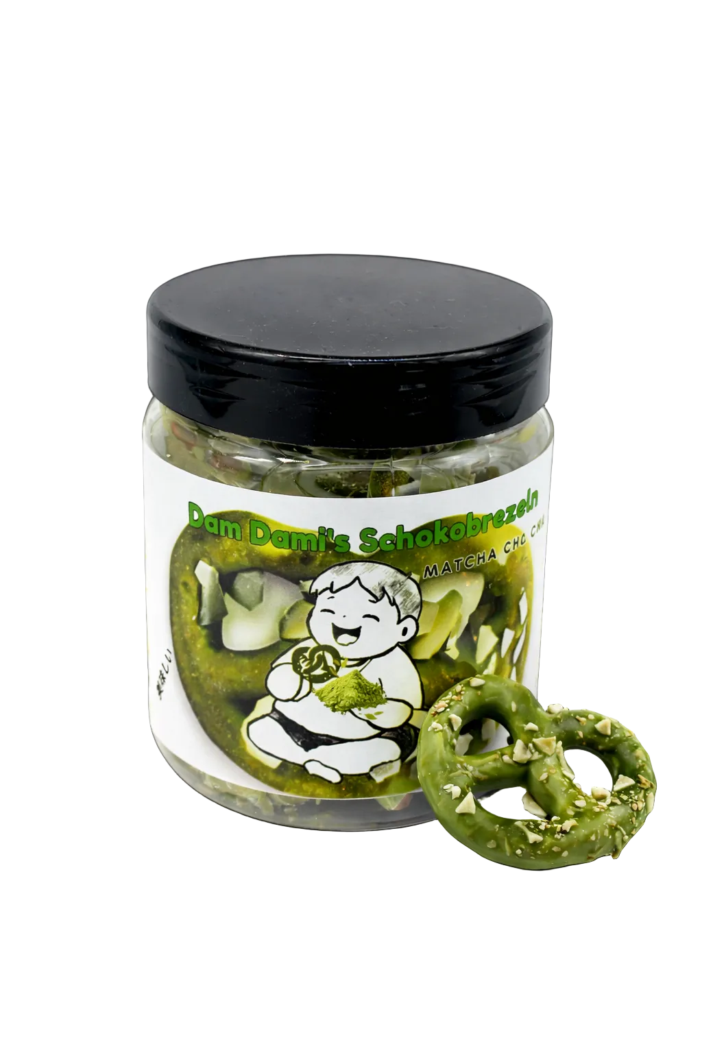 Dam Dami`s Chocolate Pretzels Matcha cha cha cha