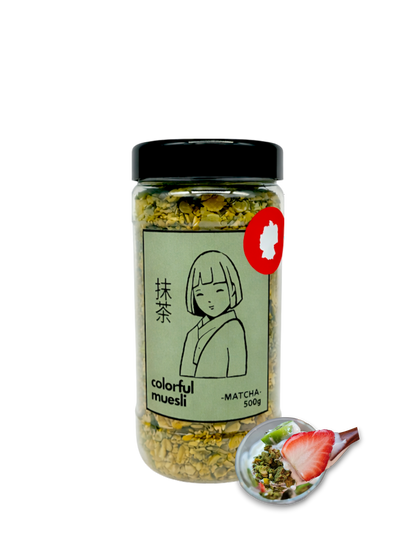 Colorful Muesli Matcha